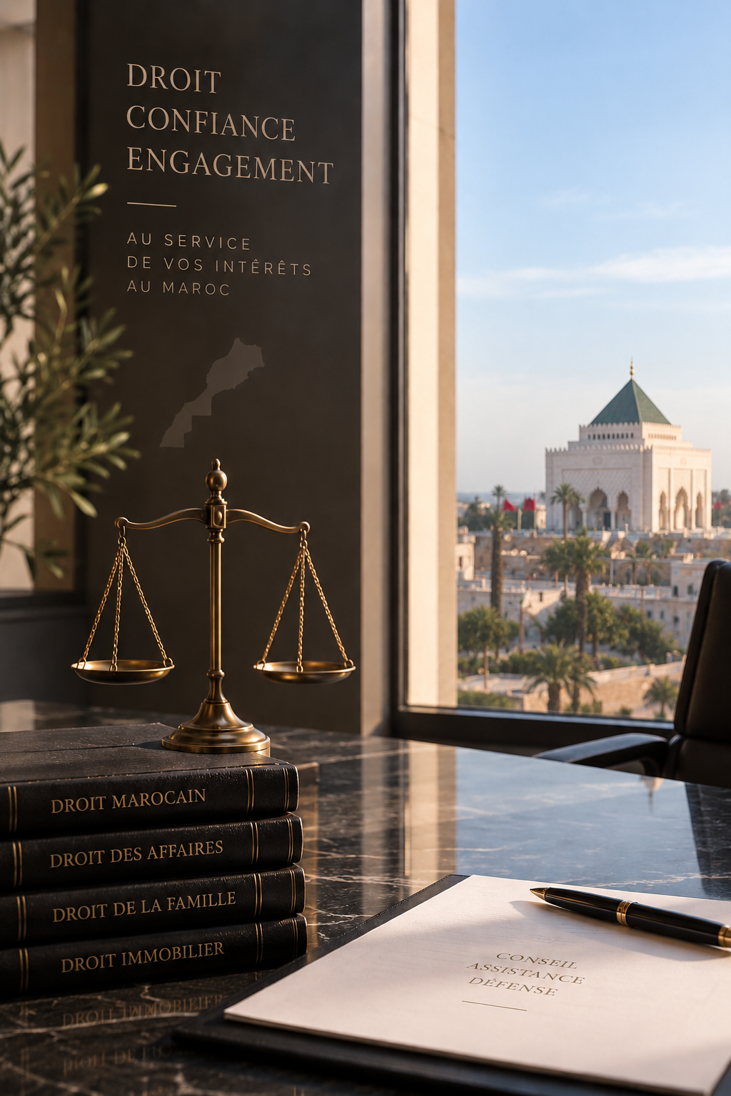 Cabinet Avocat Office à Témara, inscrit au Barreau de Rabat